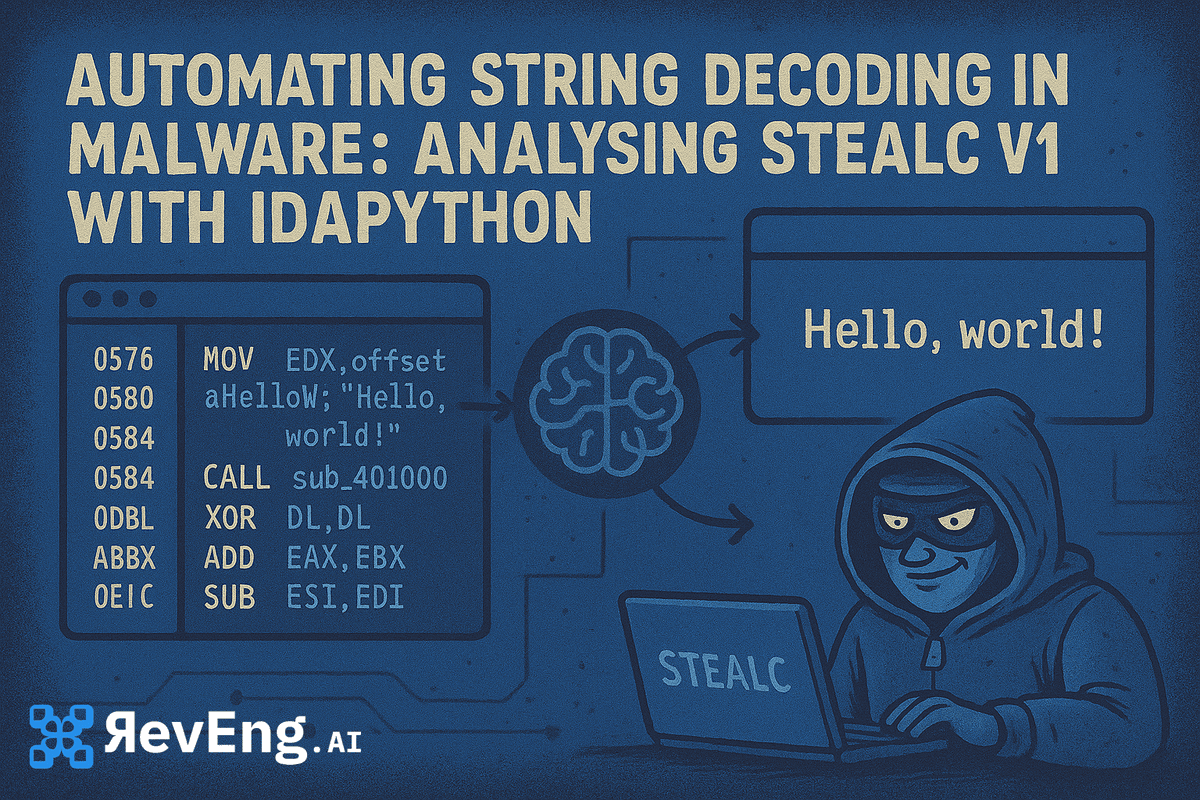 Automating String Decoding in Malware: Analysing StealC V1 with IDAPython